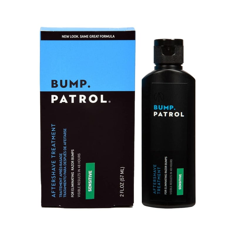 Bump Patrol Sensitive Strength Aftershave Formula - Gentle After Shave Solution Eliminates Razor Bumps and Ingrown Hairs - 2 Ounces - Image 1